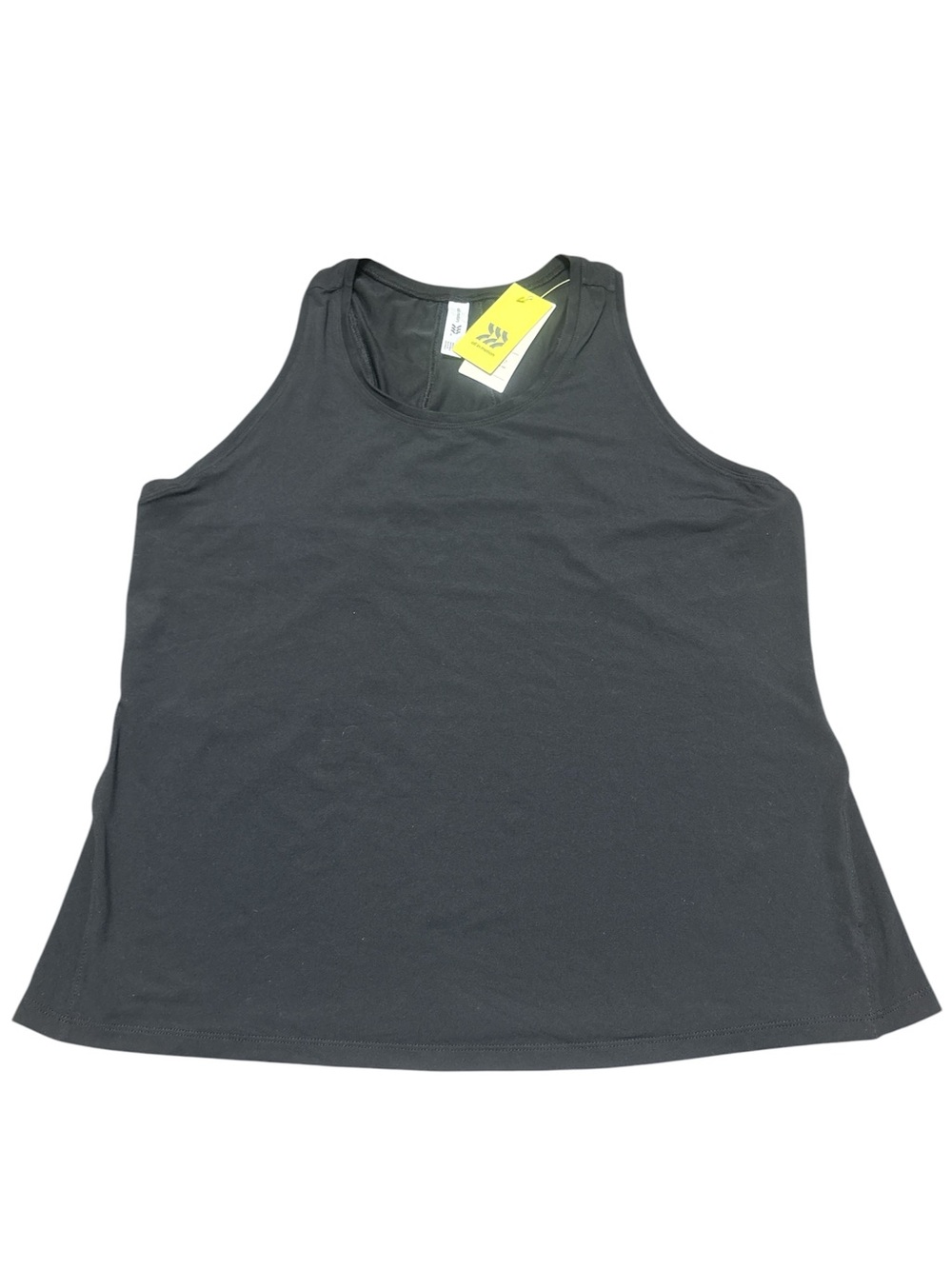 all in motion Black Racerback Tank Top